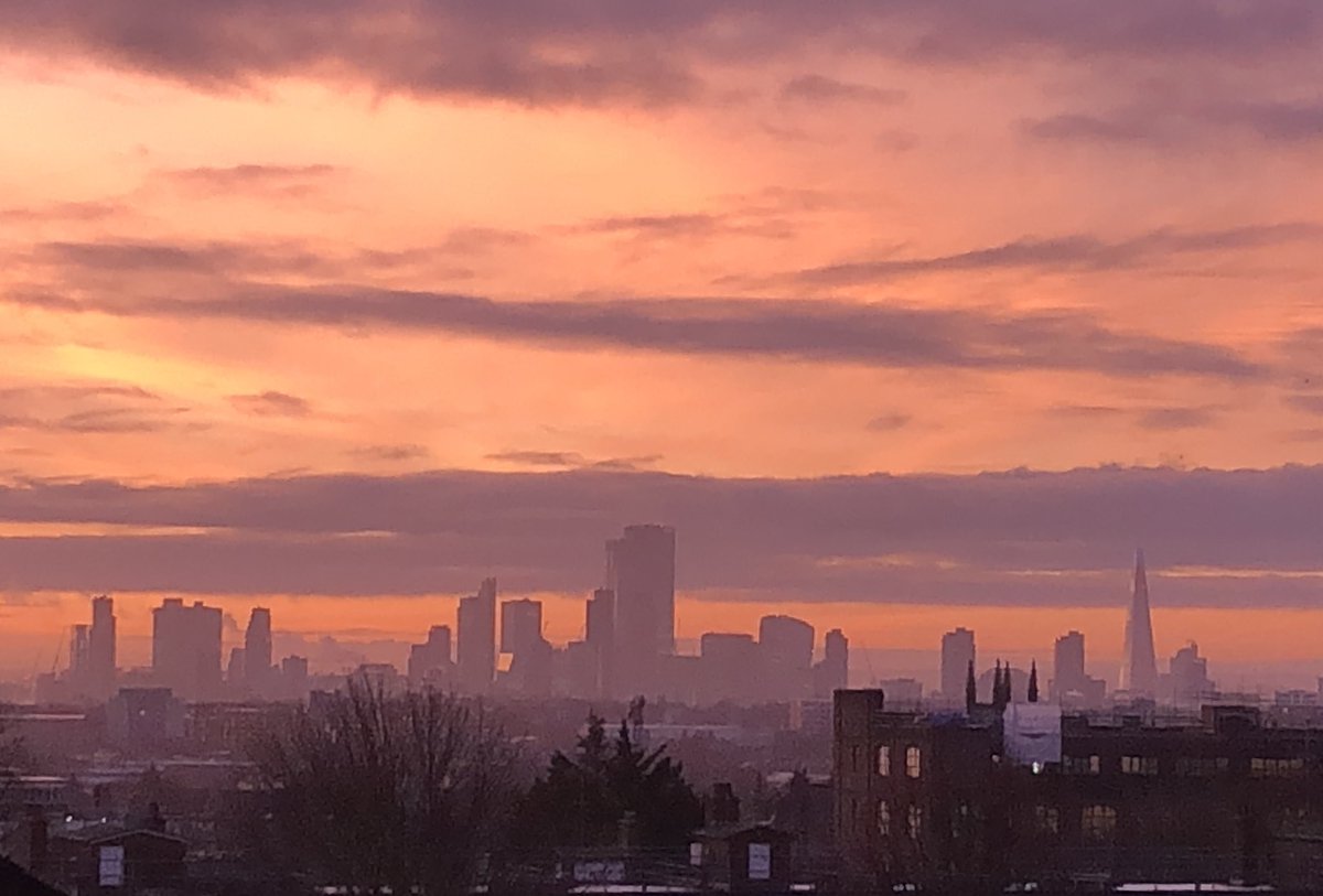 Good morning. Such a beautiful winter sunrise this morning.