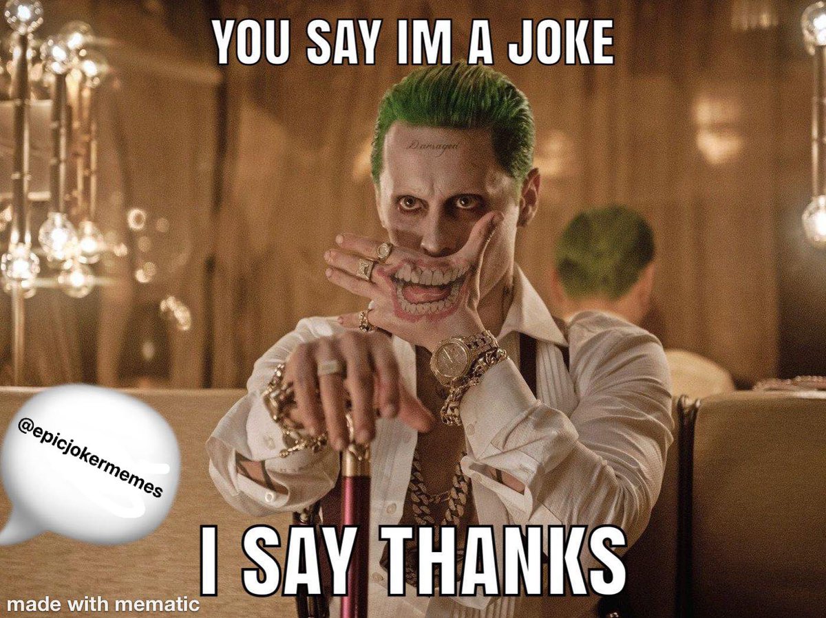 this one goes@out to all my haters!! Haha #epic #joker #memes  #epicjokermemes #meme #joke