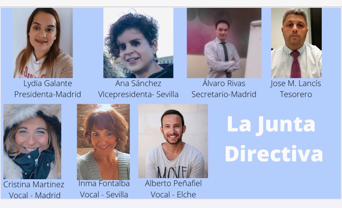 _AER_es's tweet photo. El 16 de Enero se aprobó en Asamblea la nueva Junta Directiva de AER-Asociación Española de Retinoblastoma . Gran trabajo en la sociedad queda por hacer y muchos objetivos y proyectos. Un equipo muy completo tanto de afectados adultos como padres de afectados.
#retinoblastoma https://t.co/DGqxw1NbKF