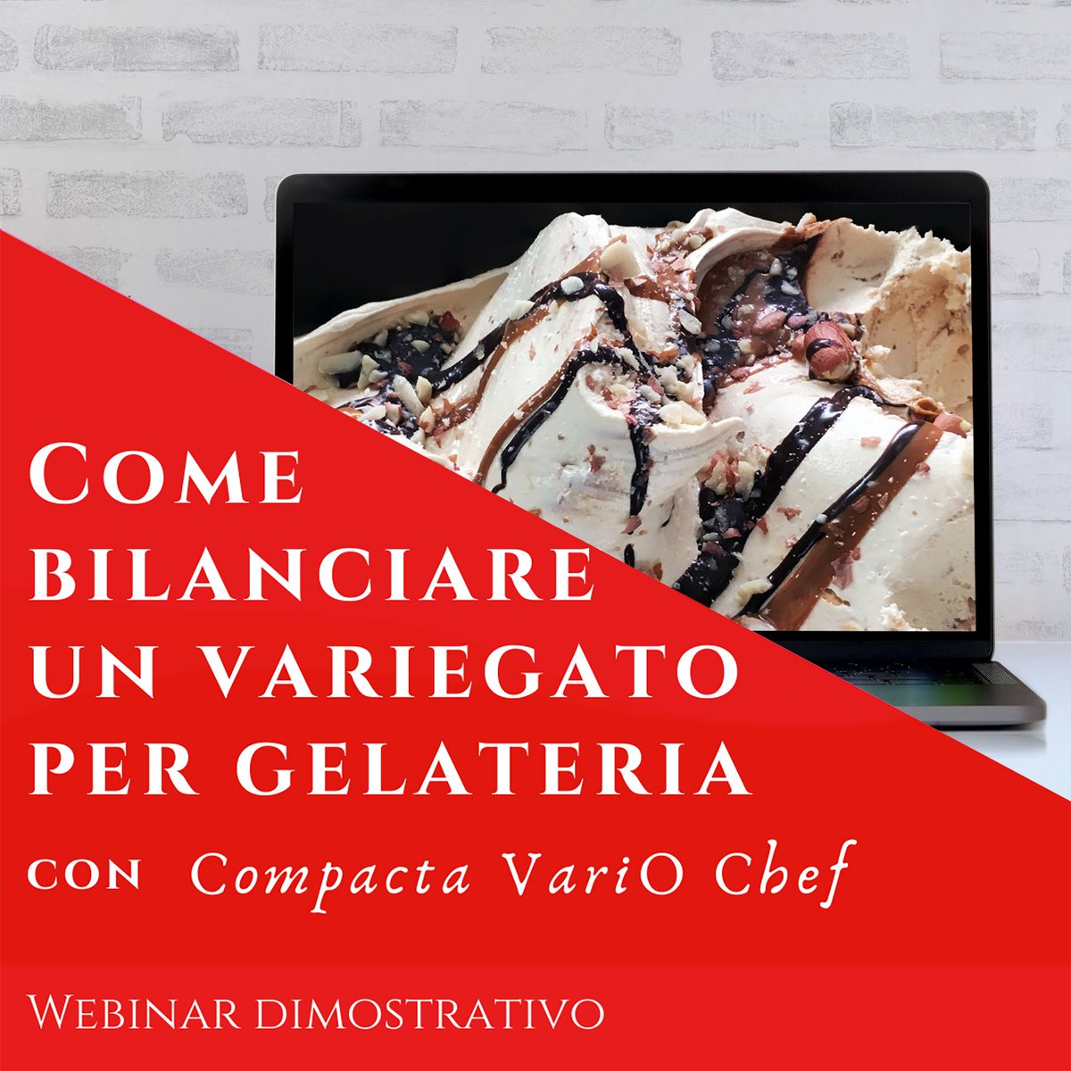 AliGroupFS's tweet photo. SAVE THE DATE!
22 gennaio H. 10.00 - 12:00 Webinar ‘Come Bilanciare i Variegati per Gelateria’ con i consigli dei Gelato Chef Iceteam!
Scopri di più cliccando qui: https://t.co/Zk5mGg09Wn
@Iceteam1927 #icecream #gelatomaker #gelatomachines #aligroupFS https://t.co/pzeUwLZFNs