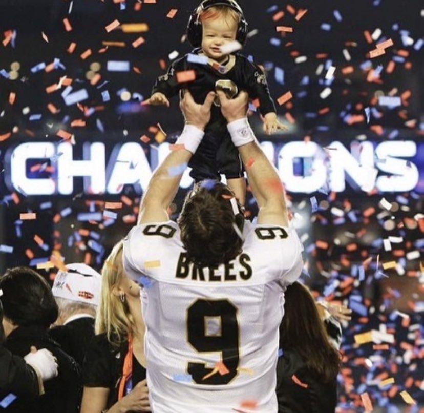 erichardson_19's tweet photo. Drew thank you for everything. You deserved another ring more than anyone. You never took the easy route like pussy bitch tom brady and you always stuck with us. ❤️⚜️ #Brees #Saints #thankyoubrees https://t.co/6aIgvmRbkt
