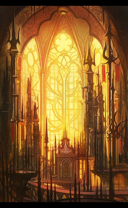 ファンタジー風景のtwitterイラスト検索結果