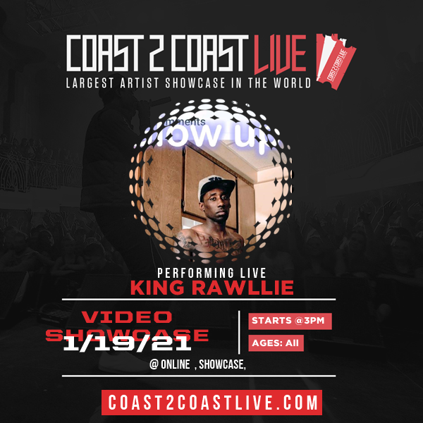 Off_KingRawllie's tweet photo. I'm performing at 1/19 Judges: A&amp;R at Atlantic | A&amp;R at Roc Nation | Grammy Producer to win  $50,000 in Prizes! ! #Coast2Coast https://t.co/8Uu6UI11Z9