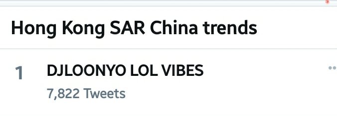 DJ LOONYO WORLDWIDE HK (HONG KONG) tweet media