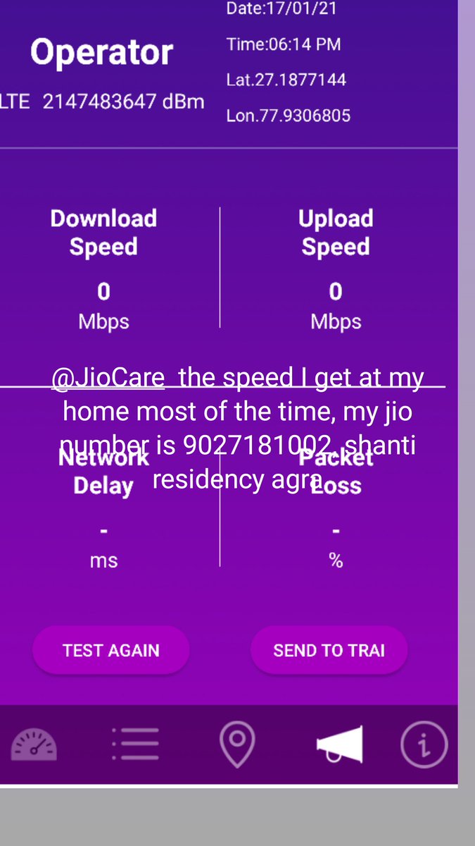 Prashantgopal's tweet photo. @JioCare https://t.co/CgfGrtTT1J