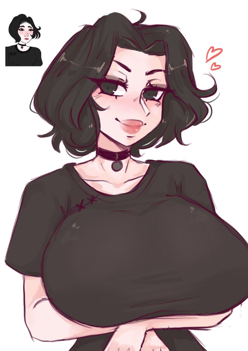 spookiebuni's tweet photo. dumb doodle of doomer girl lol https://t.co/MhvPmYNcbs