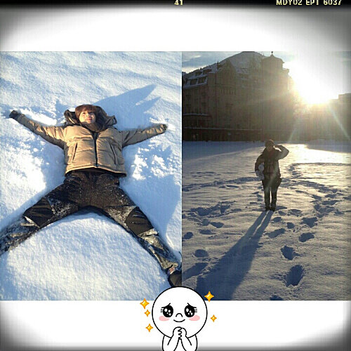 Rebahan di tanah? Rebahan di tanah?Rebahan di tanah yang bersalju?Rebahan di salju? Pertanyaan di atas yang benar adalah?