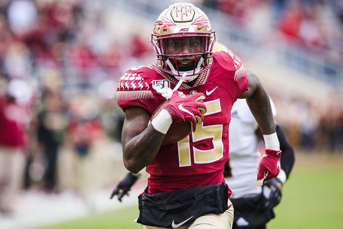 Tamorrion Terry WR Florida State 2021 Rookie ProspectIf there ever was a player who has the biggest range of outcomes as an NFL player...It is Tamorrion Terry. @TheUndroppables Polarizing resume. Polarizing player.Some are out. Some are in.I'm definitely IN.