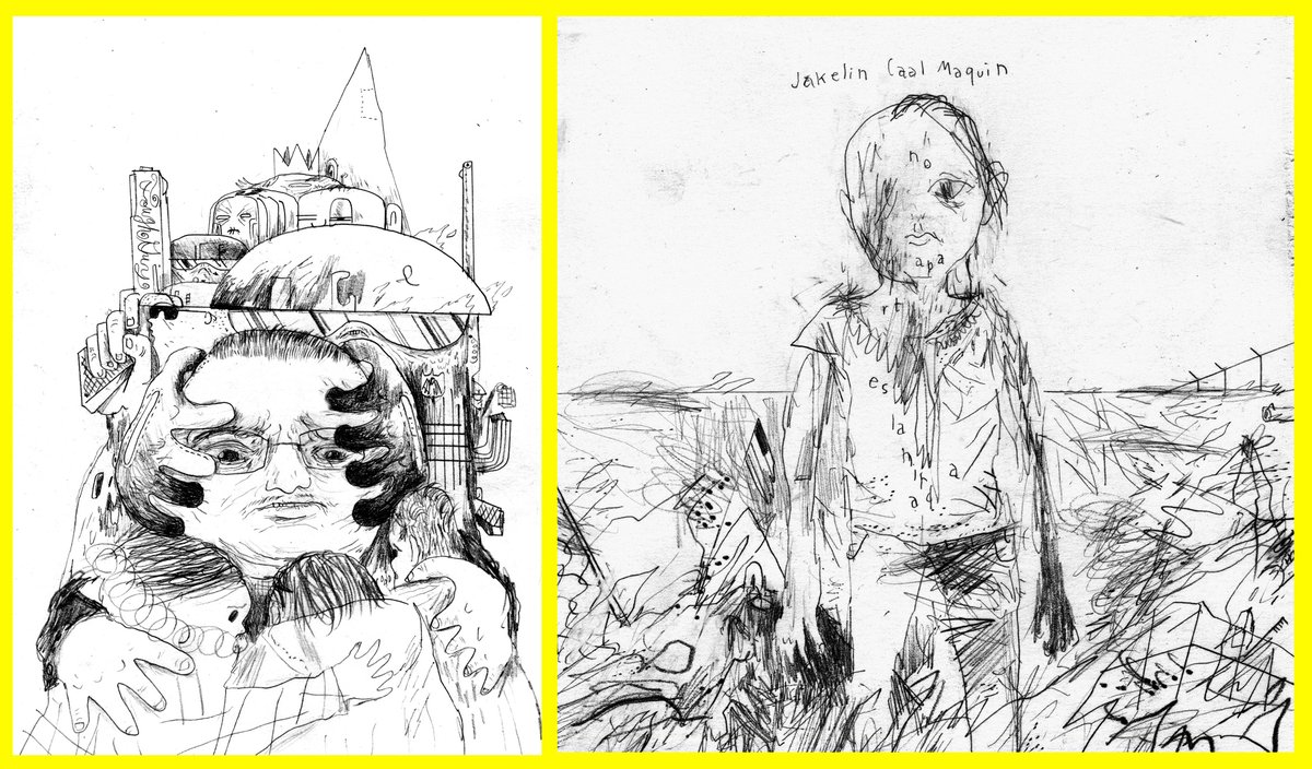 For these last seven days (hopefully) of TRUMPTRUMP I’m writing about the project. Today: Drawing a narcissist 1/9