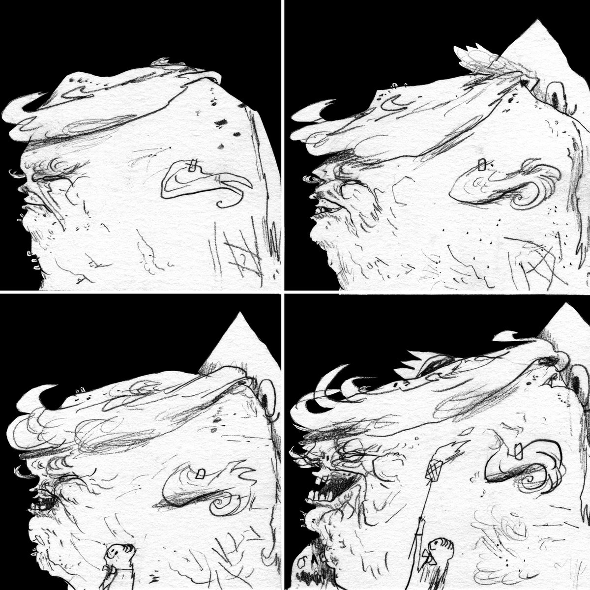 Two other drawing projects, daily draws of World War I and the Armenian Genocide a century later, were showing me that just documenting the facts through drawing was missing something. In all three projects I looked for ways to balance the history with the human. 3/9