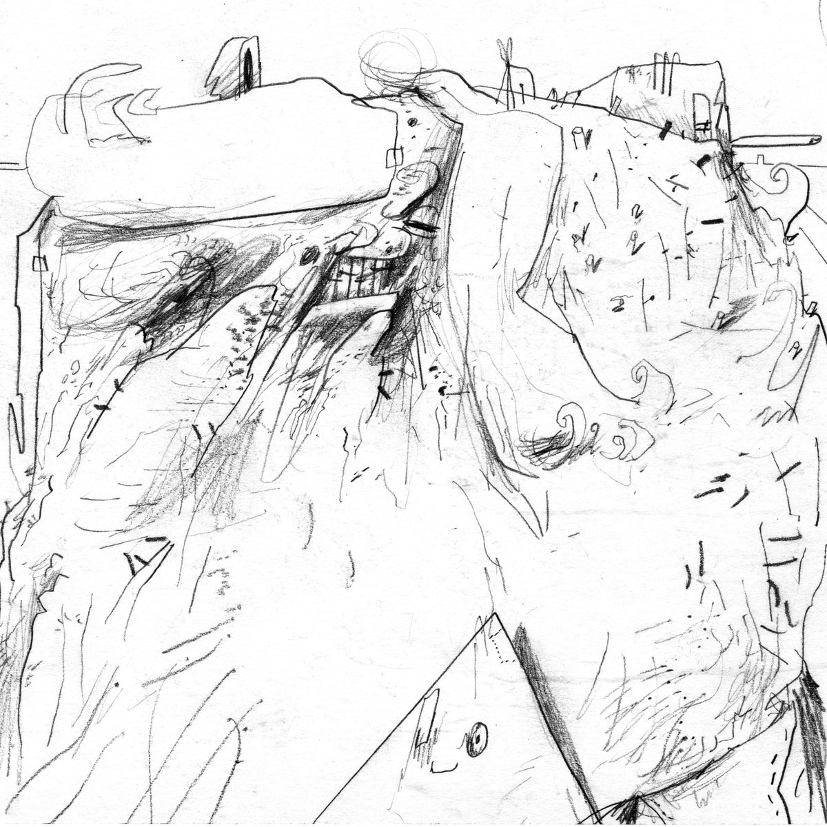 Two other drawing projects, daily draws of World War I and the Armenian Genocide a century later, were showing me that just documenting the facts through drawing was missing something. In all three projects I looked for ways to balance the history with the human. 3/9