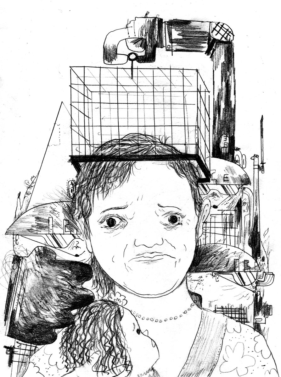 In TRUMPTRUMP, I started trying to concentrate on him less and on what his minions were doing and who was being victimized by them. 4/9