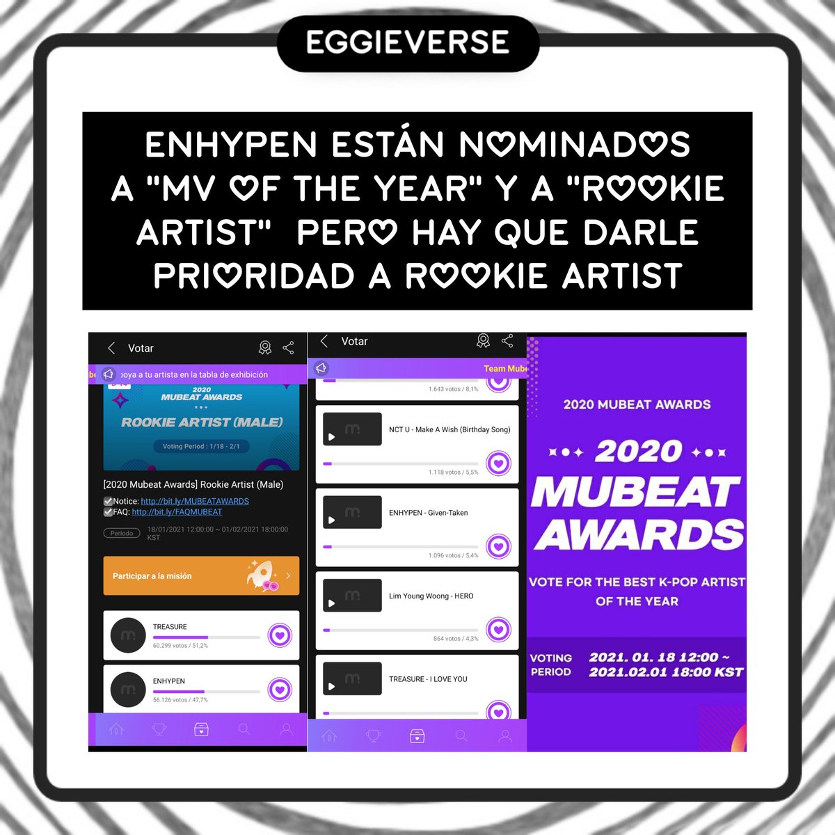 xiaogly's tweet photo. 🍪como votar por
         enhypen en mubeat 🍪
rt para que lo vean mas engenes https://t.co/oQtCf0bRyq