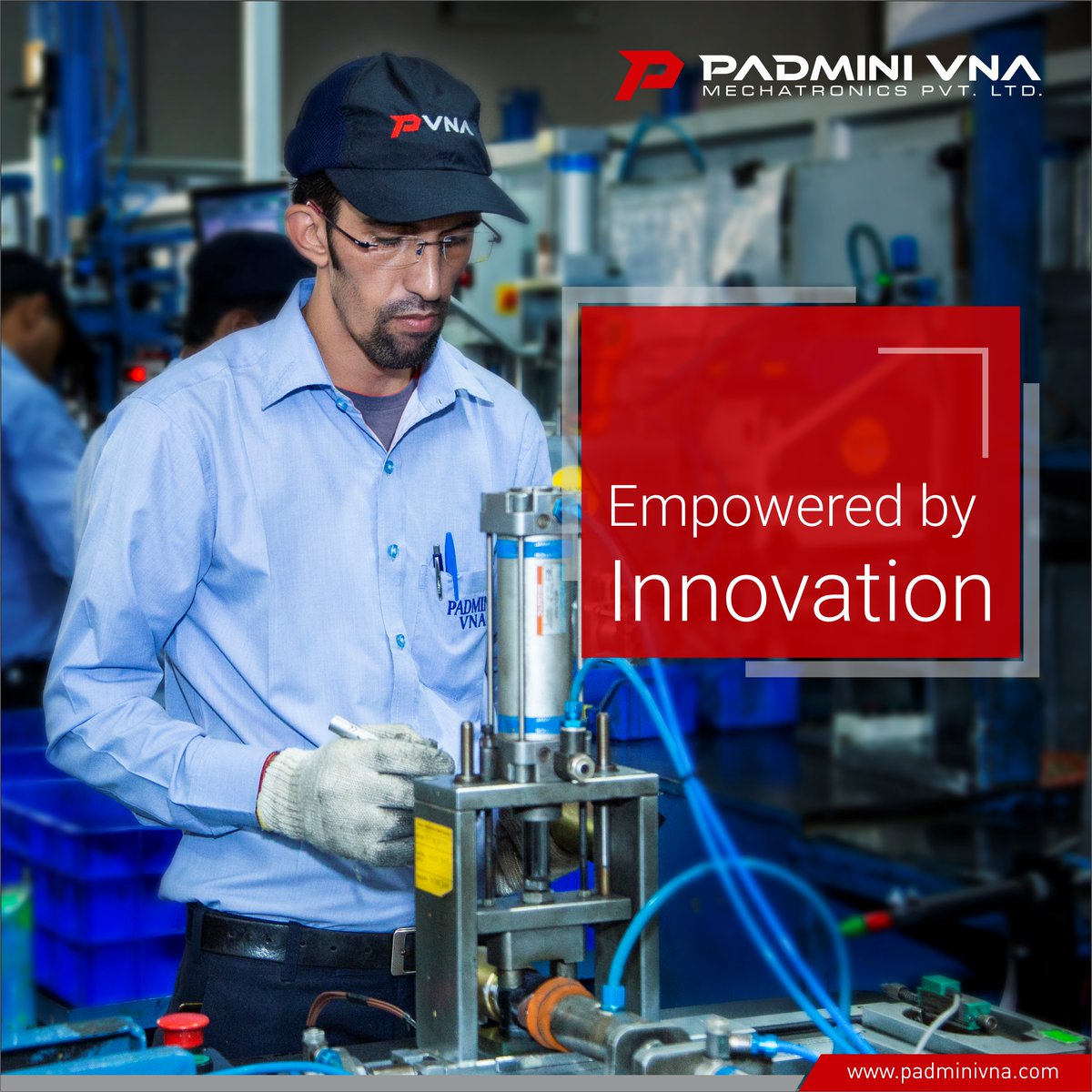 At #Padmini VNA our experts are continuously driving us towards cutting-edge innovations. With a portfolio of 45 patents, we demonstrate our efforts to re-invent the emission reduction by incorporating new developments.
 #PVNA #Mechatronics #Automotive #DrivenbyInnovation