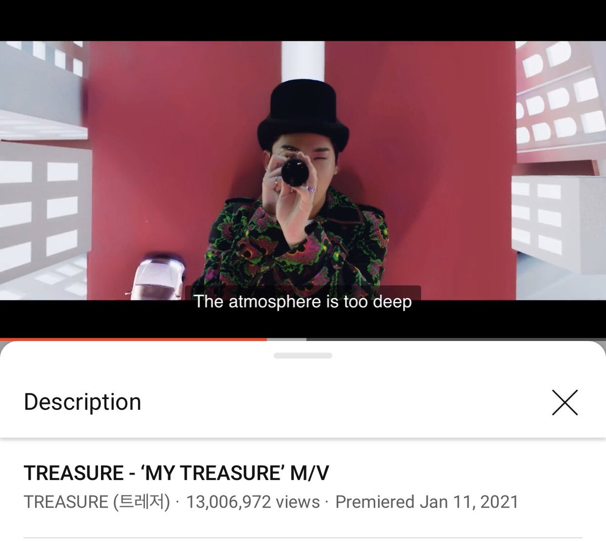Treasure_ROTY's tweet photo. [YT MV UPDATE]

13M+ Views as of 01:15 PM KST. 

Stream more TEUMES 🤗 Today's goal is 14M Views! 

🎬YouTube: https://t.co/CeGjuVS9LK

#TREASURE #트레저  @treasuremembers https://t.co/3LaOh4R5Qj