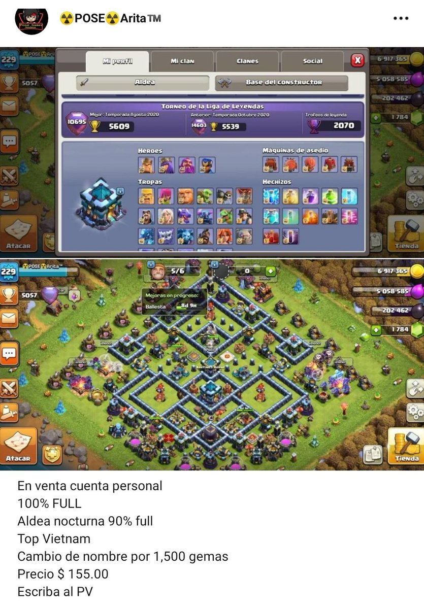 Cualquiera que este interesado me escribe 
¡Aprovecha!