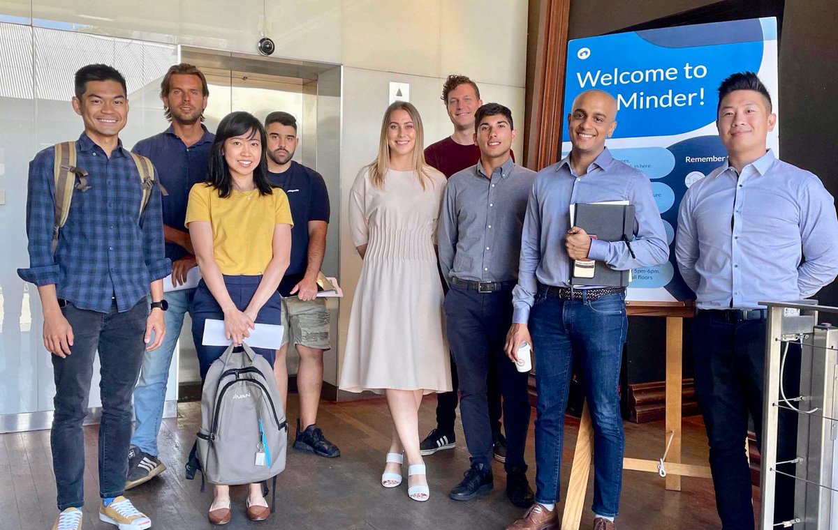 A warm welcome to our first group of new starters for 2021 👋🏽
It’s been great to meet our fresh Sydney faces in person!

#TeamSiteMinder