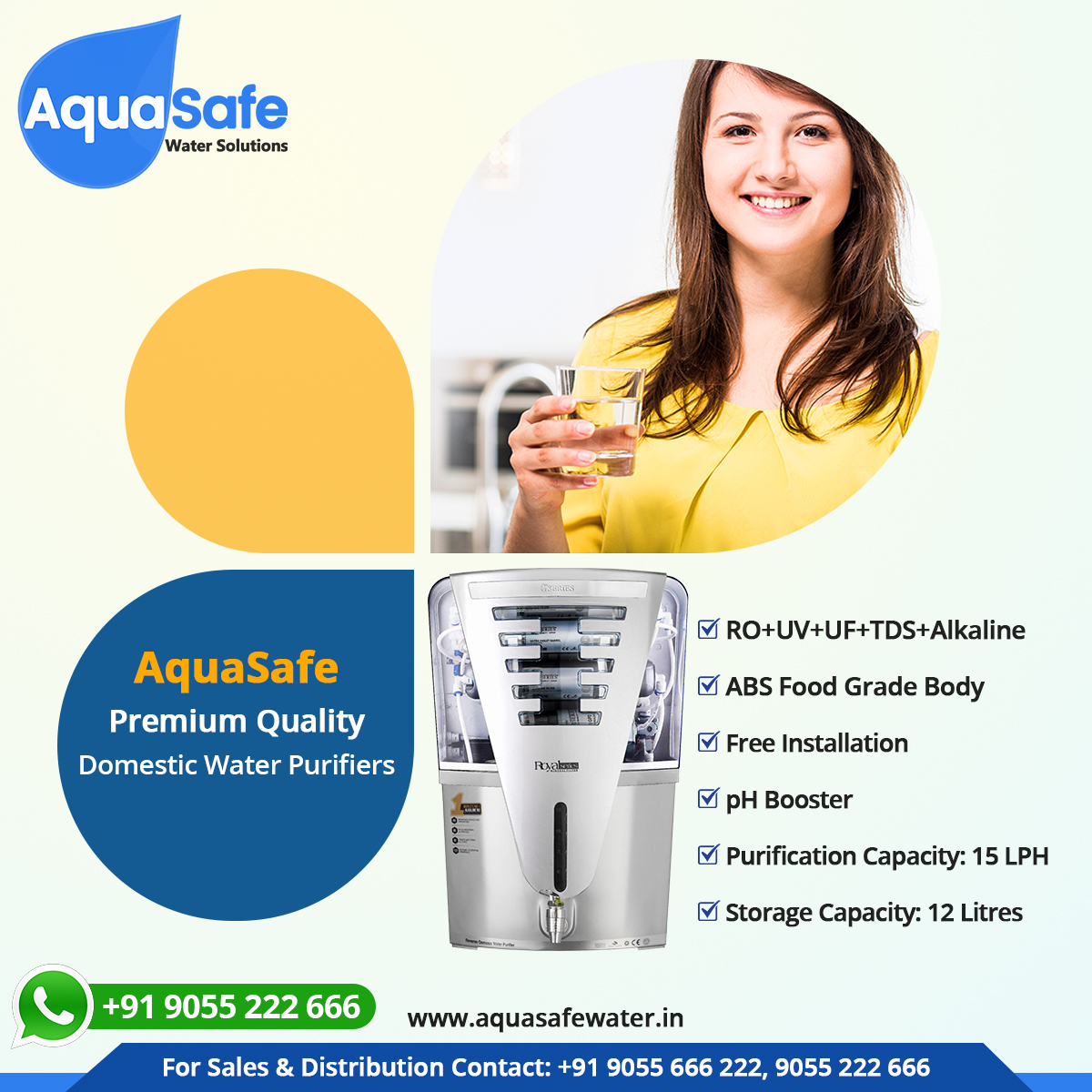 G+ Series RO+UV+UF+TDS+Alkaline Water Purifier