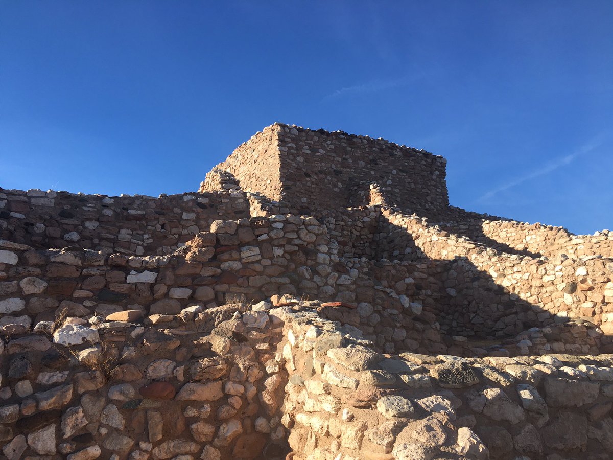 Tuzigoot is a 110 room pueblo built by the Sinagua on a hill 120 ft over the Verde River Plain.