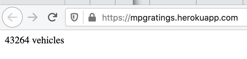 It's not much, but we've now got everything wired up to start displaying data: