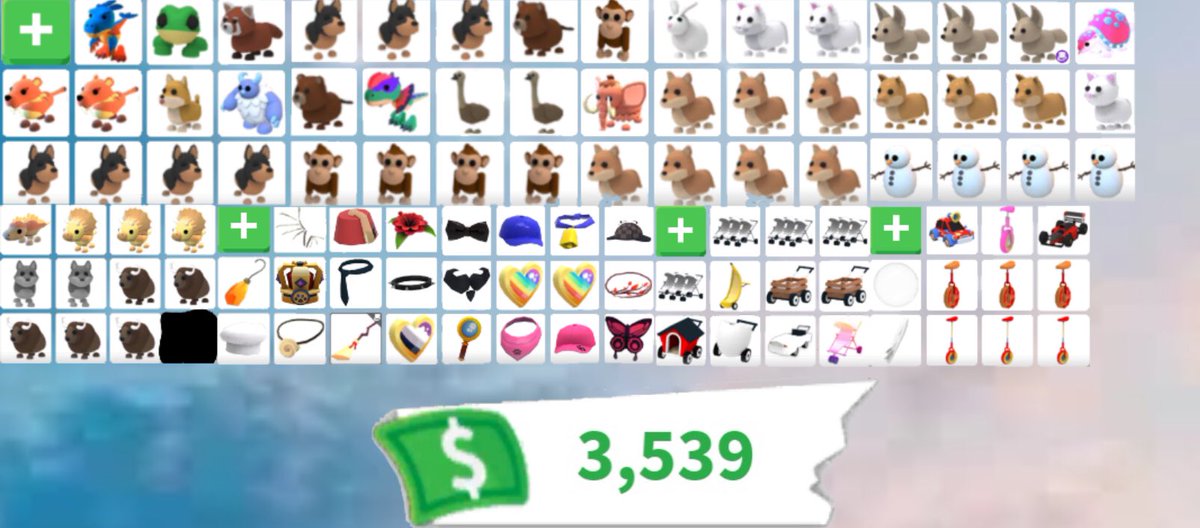 trading my adopt me inventory and bucks for ONLY rh items, feel free to offer :D!!

#adoptme #adoptmetrade #adoptmetrades #adoptmetrading #adoptmetradings #adoptmeoffers #adoptmetrader #adoptmeseller #robuxtrades #royalehigh #royalehightrade #royalehightrades