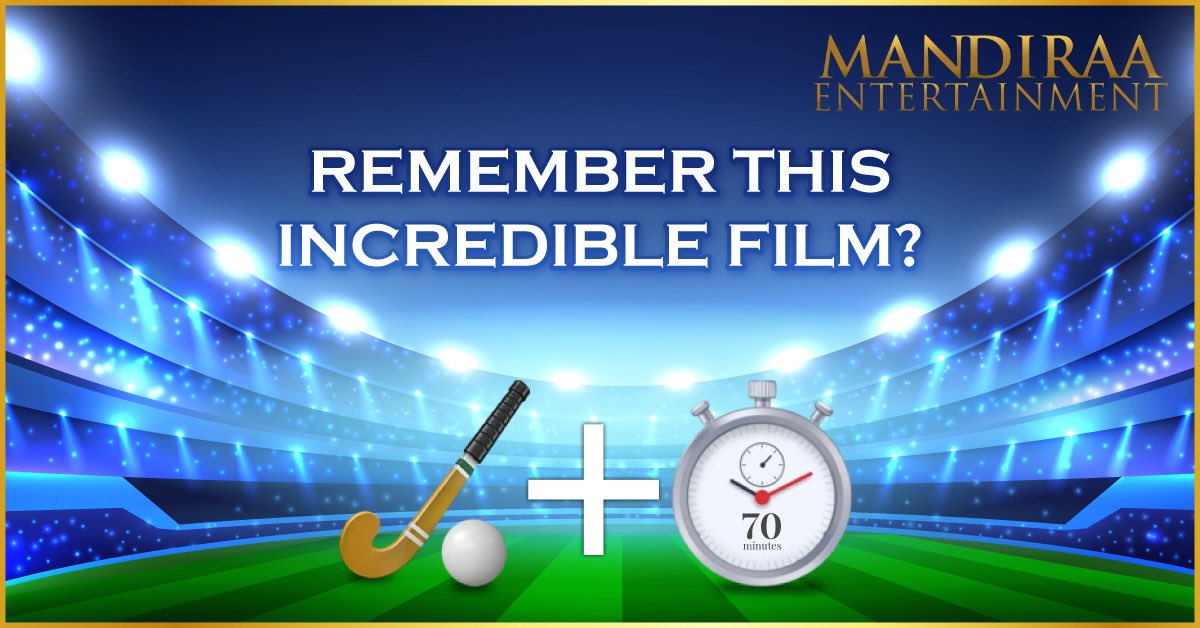 Can you guess the name of this movie from the hint given? It’s pretty simple and frankly, we LOVE this one! Post your answer in the comments. #MandiraaEntertainment #mondaythoughts #GuessTheMovie