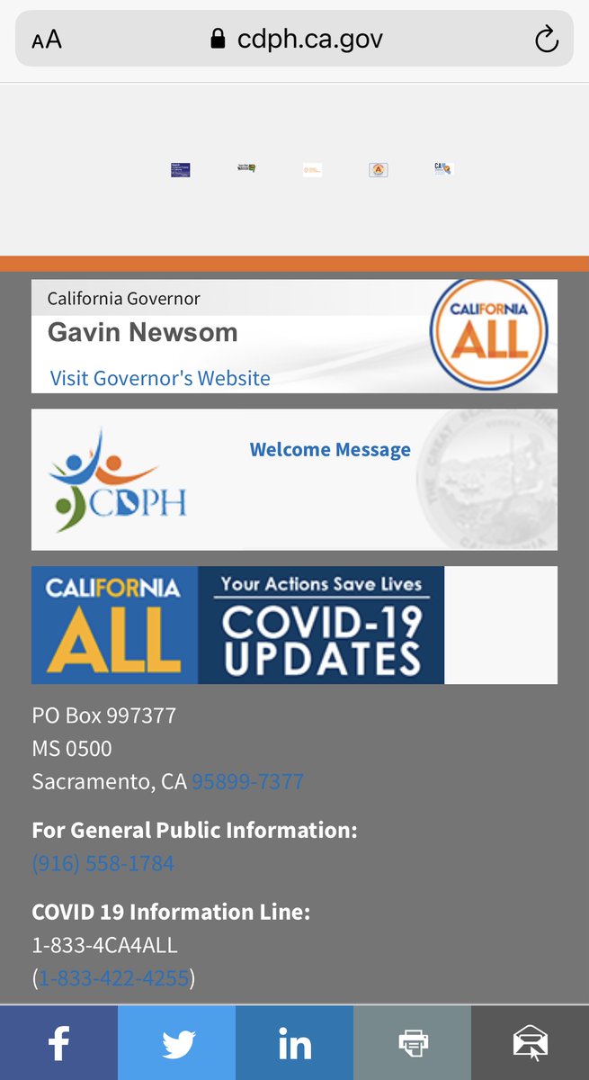 Sadly, while the “Learn More” section has lots of information, it has nothing about scheduling a vaccine. I go back to the California Public Health website and see a link at the bottom to go to the California COVID-19 Updates page. I cross my fingers and click on that. 12/