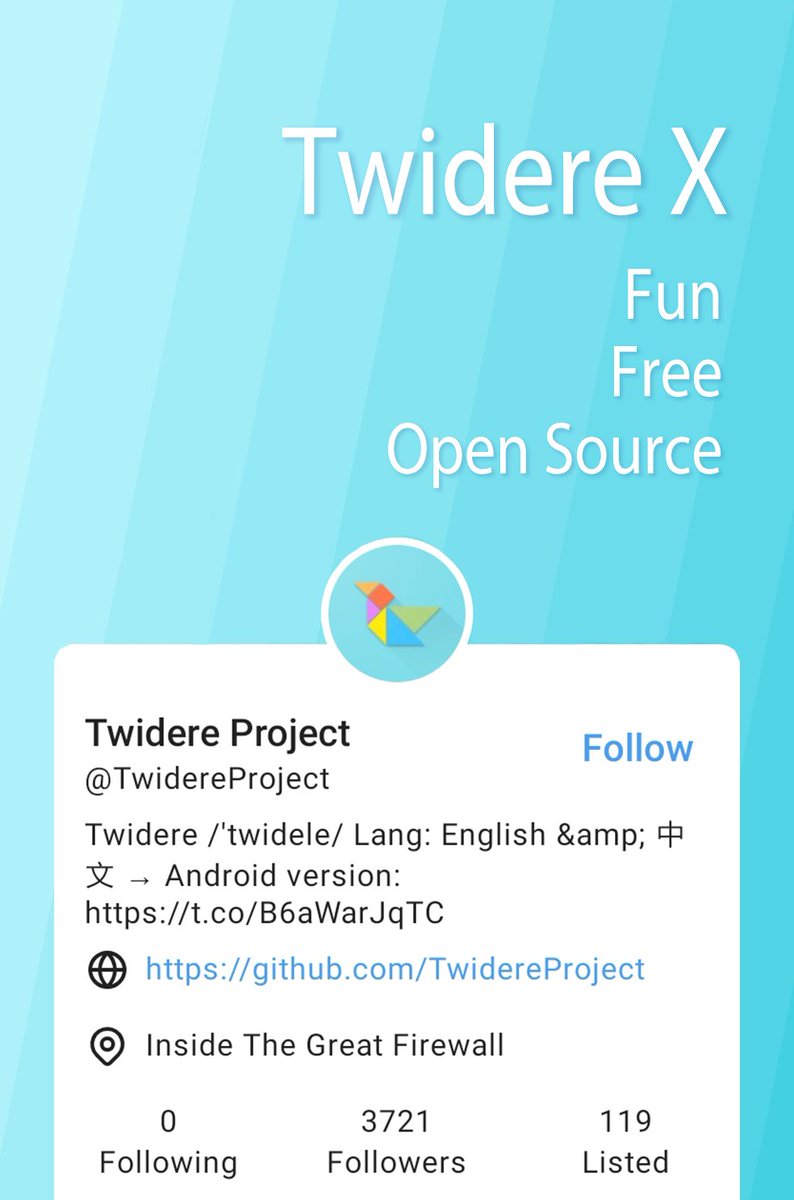 Twidere Project tweet media