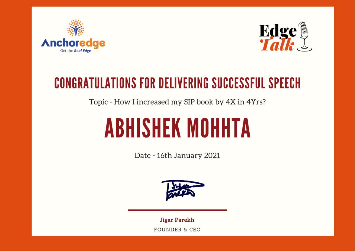 trustedarms's tweet image. Thank you @JigarDParekh for bringing &amp;amp; giving me such a great platform. Thank you @ajaybeel for being my guide and mentor in this wonderful journey. #edgetalk #anchoredge