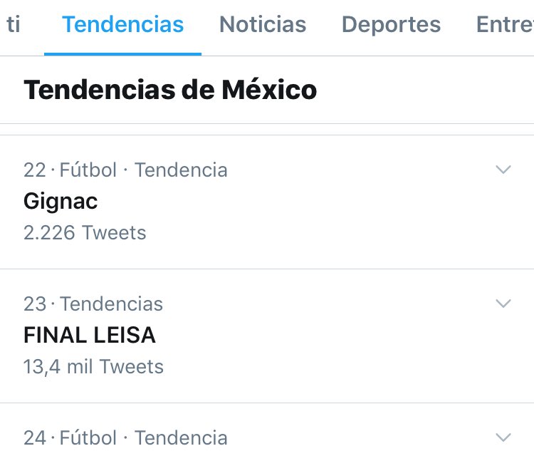 PerrisimosMX's tweet photo. #imperiodementiras sube a #6 en tendencia nacional 🇲🇽 y FINAL LEISA #23 con más de 13k tweets @Anboy88 @andrespalacios1 @giselleglztv @ImperioMentiras felicidades a todo el elenco https://t.co/SjeXxf9s5g