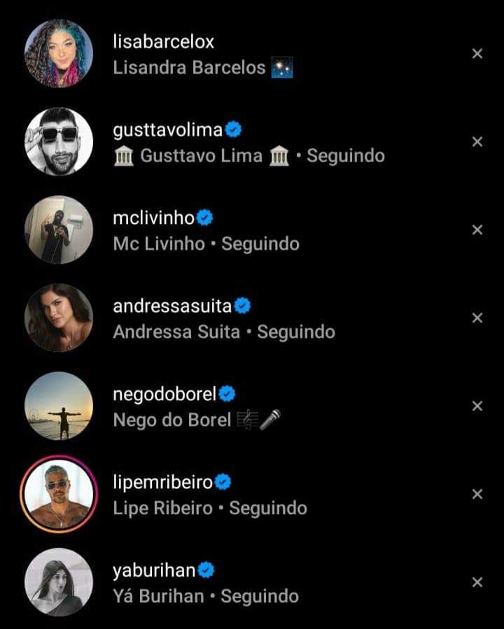 ThaisLs20064405's tweet photo. Agora fica difícil de acompanhar todo mundo né? 😰
#LisaBarcelos #gusttavolima #mclivinho #NegodoBorel #reportagem #enem2021 https://t.co/Tas9aNDk9Q