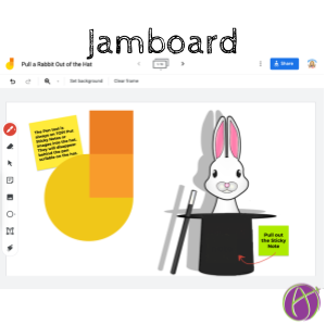 alicekeeler's tweet photo. Google Jamboard: Pull a Rabbit Out of the Hat - https://t.co/2mQvrKcyYr https://t.co/5YPPuJB6z8
