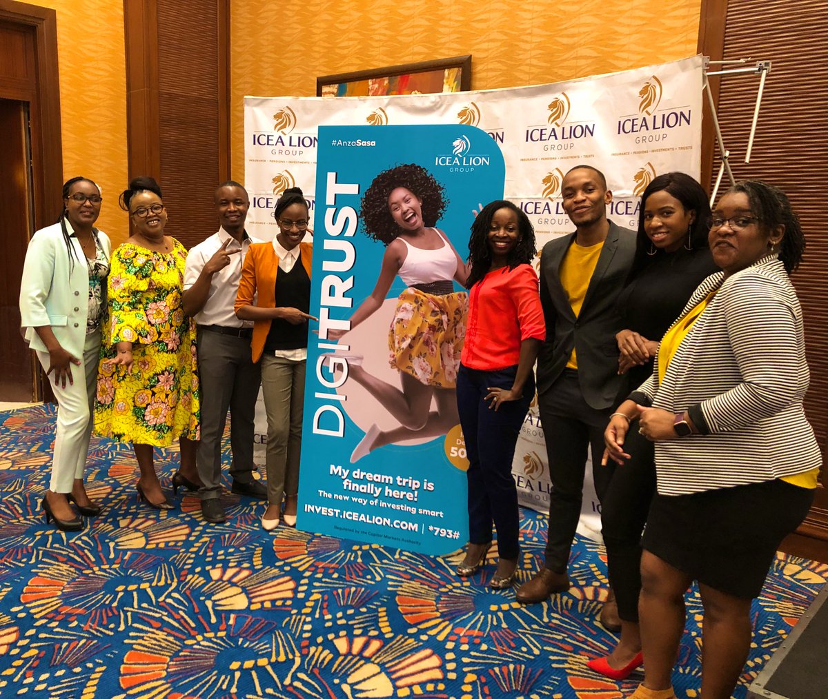 RiunguNkatha's tweet photo. This Team made magic happen. @icealion @TerracottaMoon during the launch of #DigiTrust last Wednesday at Serena, Nairobi #AnzaSasa #TMdoesItAgain https://t.co/zzVGliNNV1