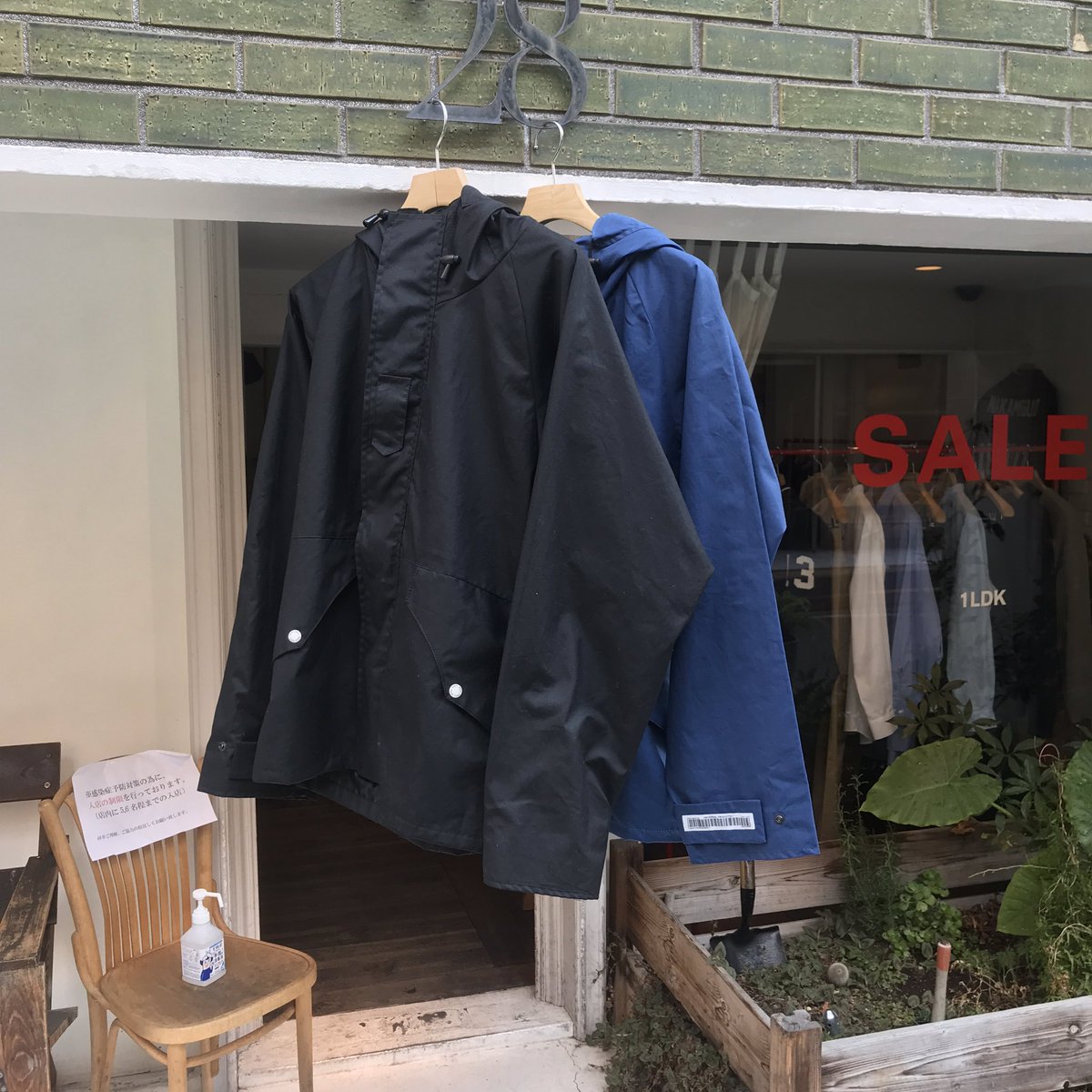 UNIVERSAL PRODUCTS ワックスコットン マウンテンパーカー UNIVERSAL