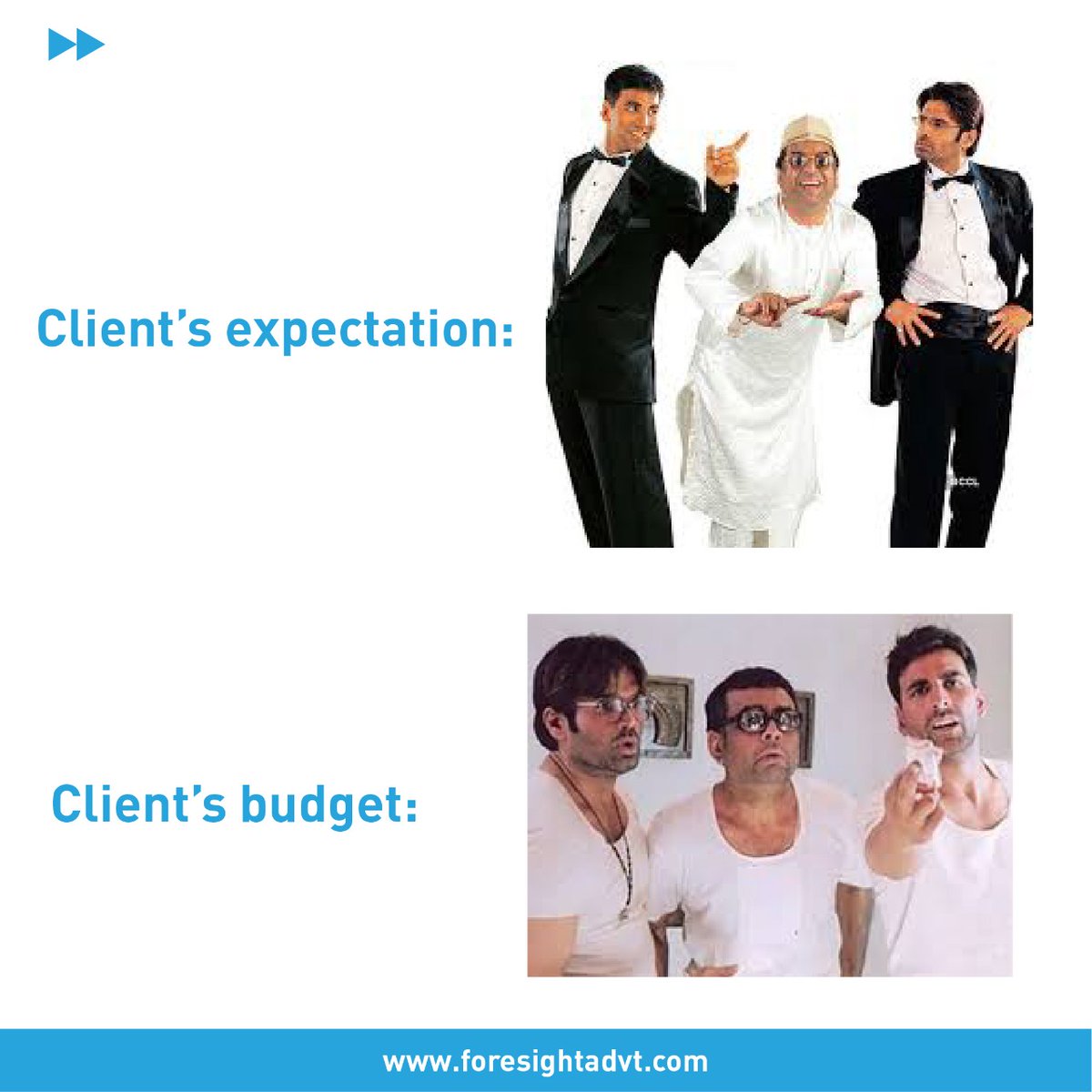 foresight_advt's tweet photo. Shots Fired🔥🔥🔥

#memesmonday

#clientagency #agency #client #MEMES #marketing #advertisingandmarketing #clientbudget #SocialMedia #clientexpectations #socialmediamarketing  #foresightadvertising #Pune https://t.co/uJ6WQwP0nE