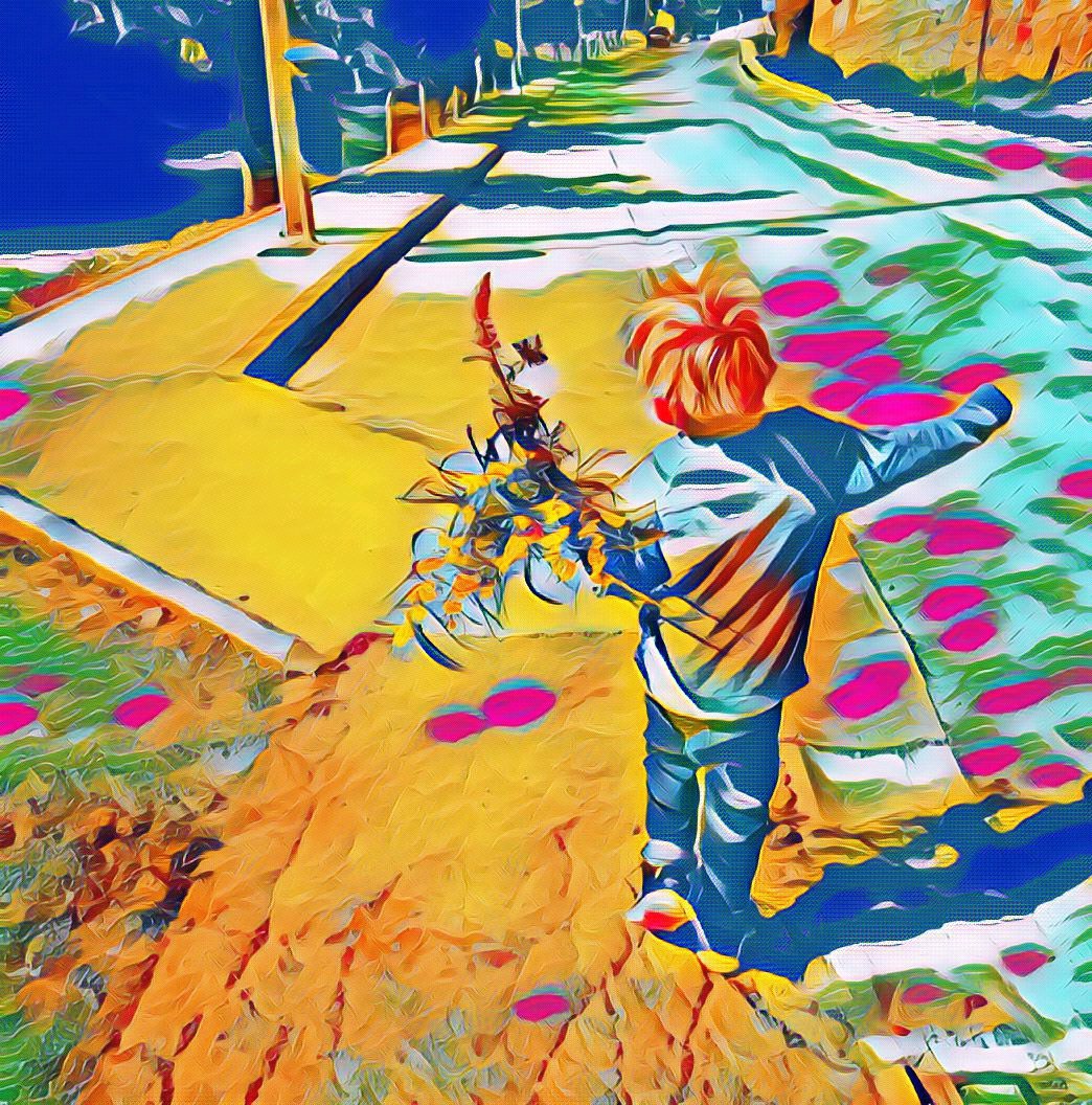 Youthful innocence
Painting based off of one of my favourite photographs taken just after receiving the keys to our house.
<a href="/VeriArtiProject/">Agora</a> #digitalart #NFTart #NFTs #art #photography