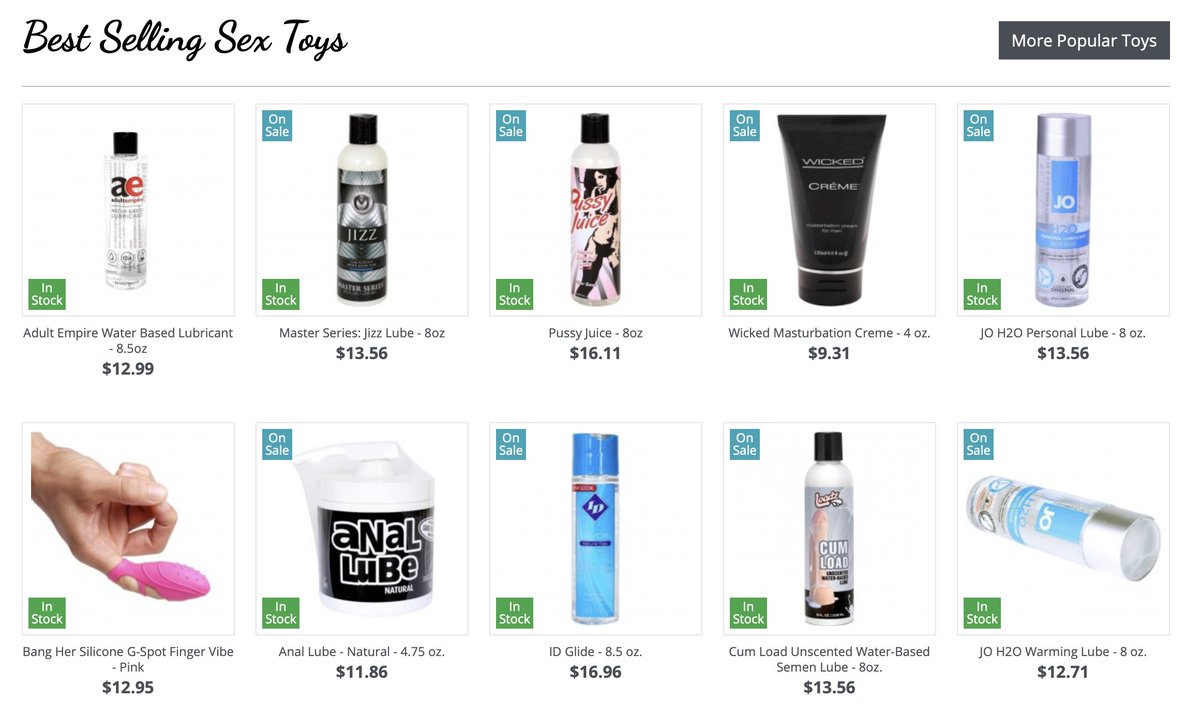 Please shop store.erotiqueentertainment.com

Thank you very much, very much appreciated! 

Visit now!