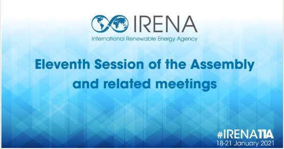 PhanesGroup's tweet photo. Phanes Group are delighted to be taking part in the 11th Session of the IRENA Assembly which kicks off today at #ADSW. The Assembly will take place in a virtual setting from 18 to 21 January, and will be live-streamed via https://t.co/sxNn5Os2wR https://t.co/3nE4asqnB8