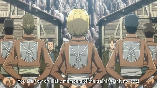 After getting no results and living off savings trying to search for the Founding Titan, me and my fellow warriors decided to join the 104th Training Corps.