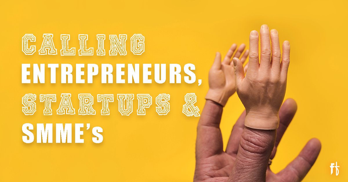 fivefriday_sa's tweet photo. Looking for a hand with your start up? Let's chat about the value we can add to your growing business. We do software, marketing, support – and everything in between. 
Check us out: https://t.co/8eqI1d7nzb

#Entrepreneurs #TechStartUps #SoftwarePartner #MondayMotivation https://t.co/G5SssbY61L