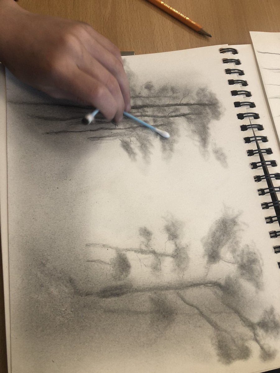 Ooooh... mysterious forests are slowly talking shape in the the @KentCollegeDXB year 5 corridor..