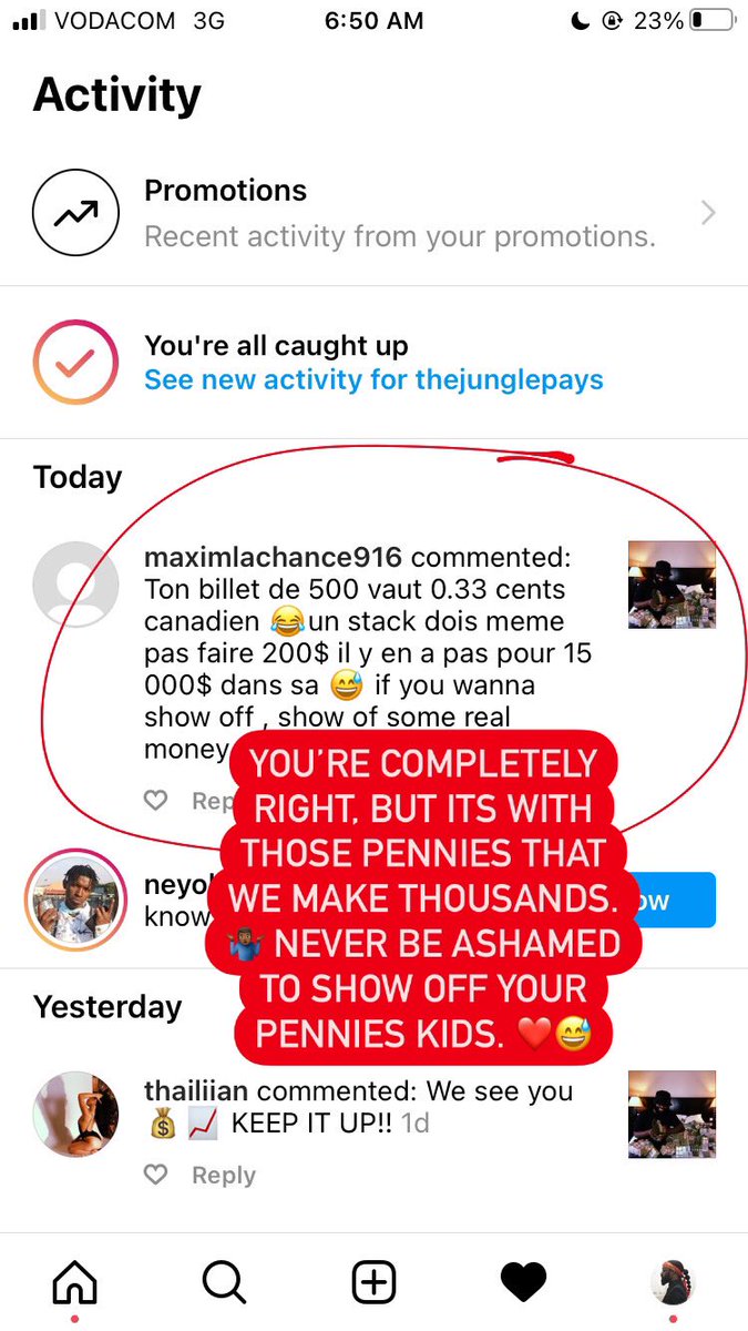 never be ashamed to show off your pennies.