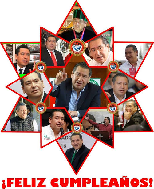 CTMPuebla's tweet photo. La Federación de Trabajadores del Estado de Puebla CTM,  Deseamos ¡FELIZ CUMPLEAÑOS! 🎂🇲🇽🎊🥳🎉🎁🎈 A nuestro Secretario General @leobardosoto ¡MUCHAS FELICIDADES LÍDER! https://t.co/t3EkuXj6zp