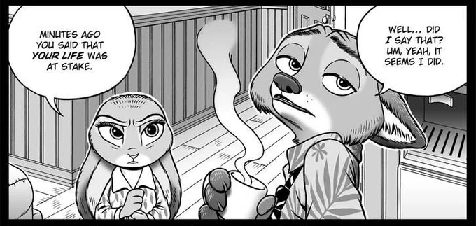 NOT NICK BEING MANIPULATIVE?!3?£!£ this comic did my favorite fox so dirty 