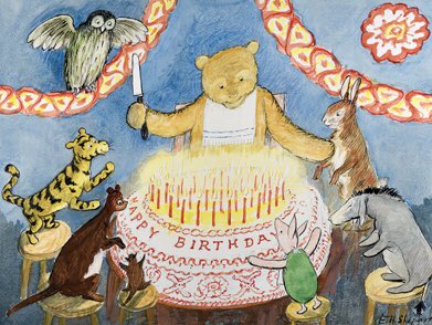 “Sad? Why should I be sad? It’s my birthday. The happiest day of the year.” ~A.A.Milne 🎈 
Happy birthday to A.A.Milne and happy #WinnieThePoohDay to all of you. 🎈 Why not do something special - just for you - today? 😊 #MondayThoughts #MondayMotivation