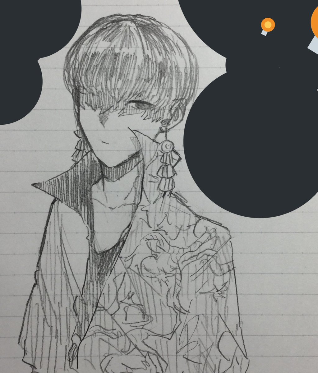らくがきでごめんネッ…! 