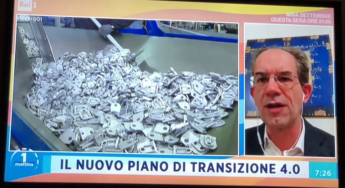 FIMCislStampa's tweet photo. Ora Roberto #Benaglia a #UnoMattina @RaiUno su Piano #Transizione40 - Risorse importanti del #RecoveryPlan ma insufficienti sul lavoro. Il governo ad ora non si è aperto al confronto con le parti sociali.

#fimcisl https://t.co/kxIRVkwW8z