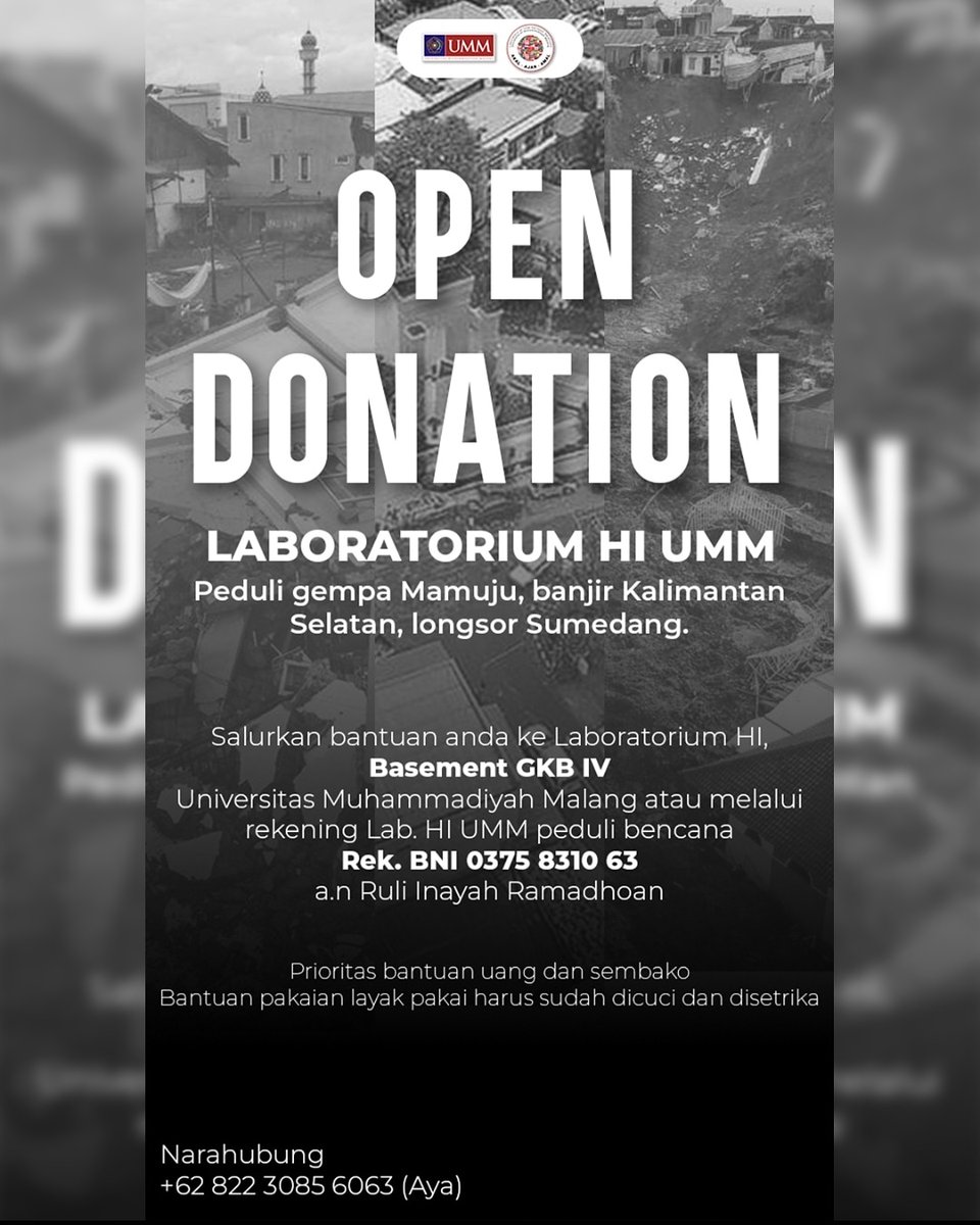 poll_api's tweet photo. GALANG SOLIDARITAS. ULURKAN TANGANMU KEPADA SAUDARA-SAUDARA. KITA YANG SEDANG TERTIMPA COBAAN. https://t.co/ccaILD6oEy