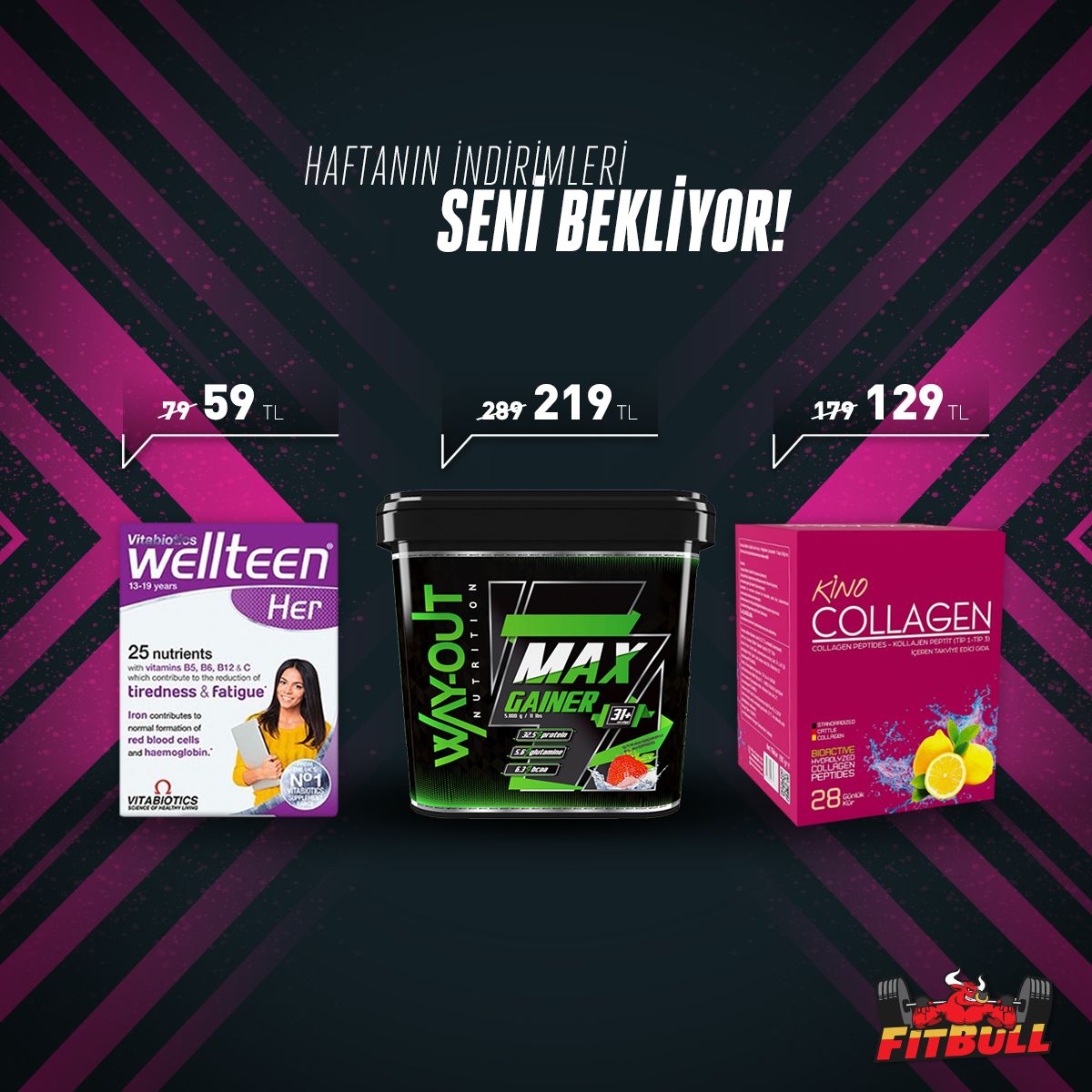 Fırsatları incelemek için web sitemizi ziyaret edin. 😎 👉  fitbull.com 
#Indirim #Fitbull #FitbullTeam #FitnessTurkiye