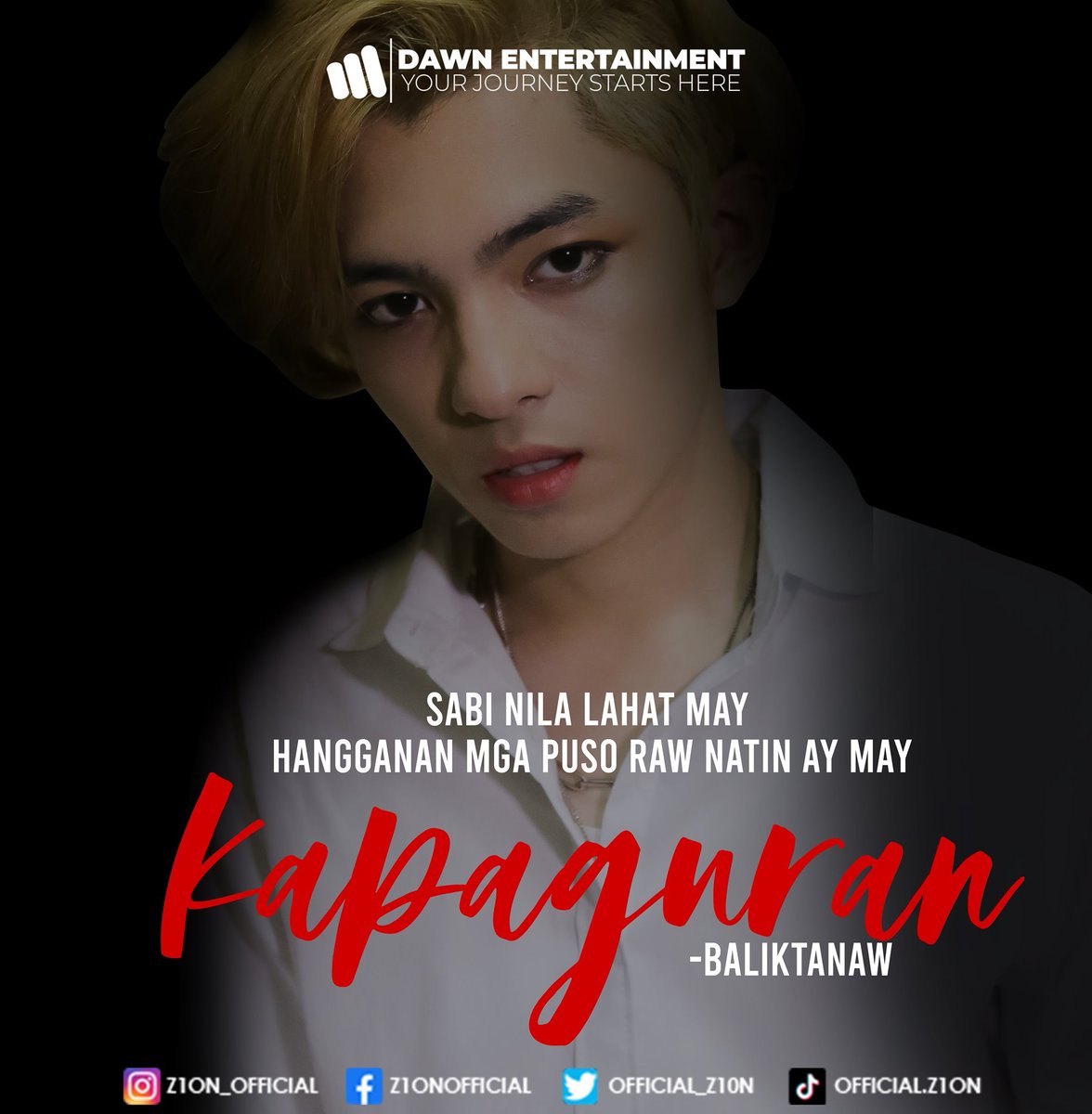 official_z10n's tweet photo. "Sabi nila lahat may hangganan mga puso raw natin ay may kapaguran"
-BALIKTANAW
#ZIONCHARLIE #ZIONBALIKTANAW #ZIONALLAGAIN https://t.co/DlKKq9rnbP